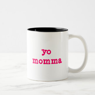 Yo Momma Two-Tone Coffee Mug