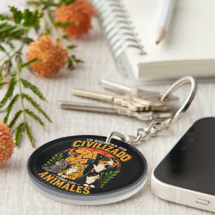 Yo quisiera ser civilizado 1 key ring