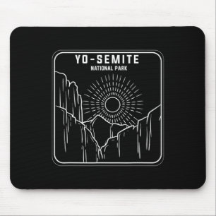 Yo-semite Trump Funny Yosemites Trump Meme Mouse Mat