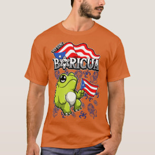 Yo Soy Boricua  Puerto Rico Animals  Coqui Frog  T-Shirt