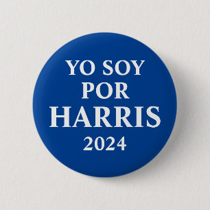 Yo Soy Por Harris 6 Cm Round Badge