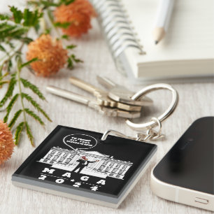 YO TRUMP 2024 KEY RING