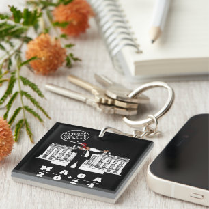 YO TRUMP SECRET SERVICE KEY RING