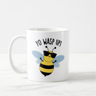 Yo Wasp Up Funny Bug Pun  Coffee Mug