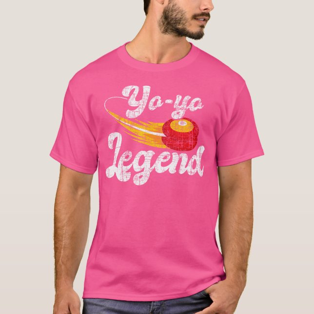 Yo-Yo Legend - Yoyo Master Tricks Competition Past T-Shirt (Front)
