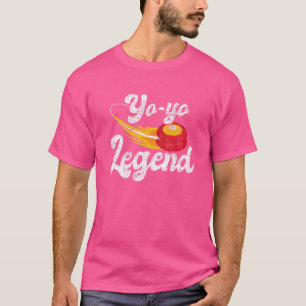 Yo Yo Legend Yoyo Master Tricks Competition Pasti T-Shirt