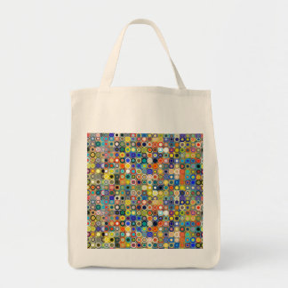 Yo Yo Quilt Tote Bag