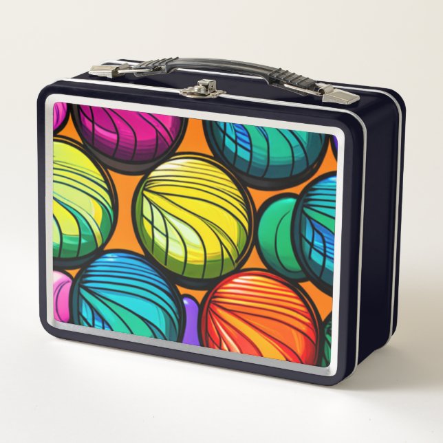 Yo-Yo Yowza Metal Lunch Box (Front)