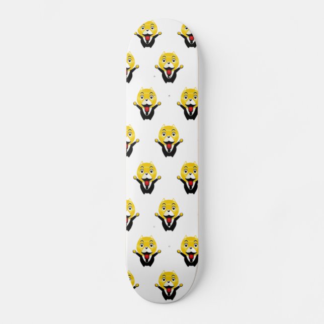 yoctero dog happy skateboard (Front)