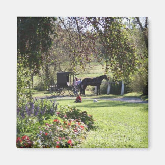 "Yoder's Amish Farm" Magnet