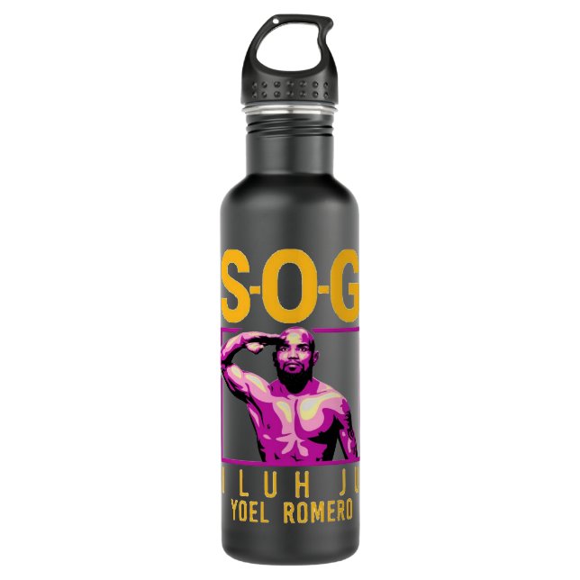yoel romero sog Essential T Shirt 710 Ml Water Bottle (Front)