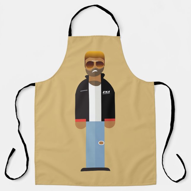 Yog – Pop Icon Apron (Front)