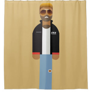 Yog – Pop Icon Shower Curtain