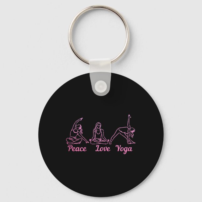 Yoga _1  key ring (Front)