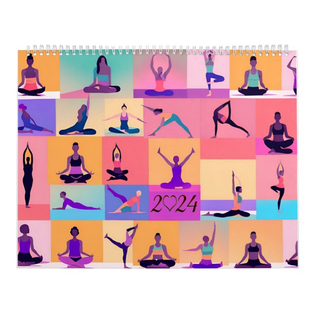 Yoga 2024 calendar (Cover)