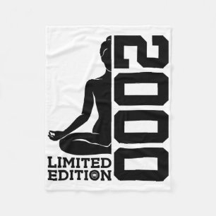 Yoga 26th Birthday Meditation Limited Edition 2000 Fleece Blanket