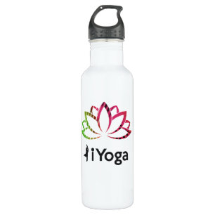 Yoga   Abstract   Colourful 710 Ml Water Bottle