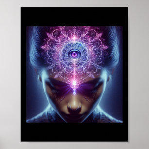 Yoga Ajna Awareness Third Eye Chakra Brahman _1 Poster