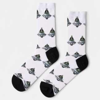 Yoga Alien Socks