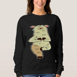 Yoga Alpaca Llama Yoga Sweatshirt