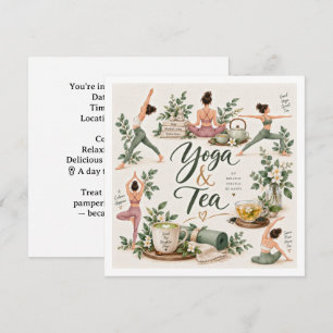 Yoga and Brunch Invitation