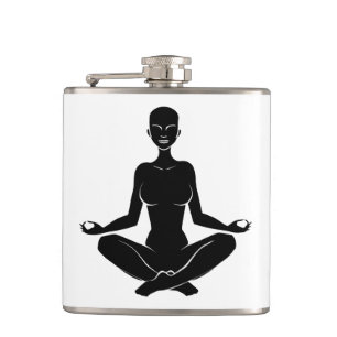 Yoga and Meditation Hip Flask