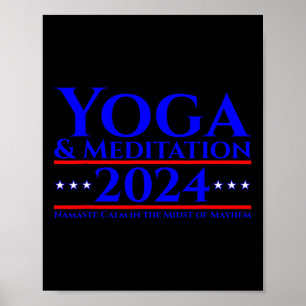 Yoga And Meditation - Namaste Calm -  Poster