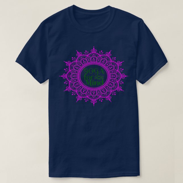 Yoga And Meditation Practice 9 T-Shirt (Design Front)