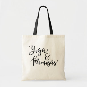Yoga and Mimosas Tote Bag
