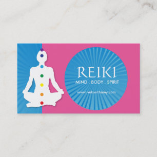Yoga and Reiki Business Cards