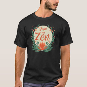 Yoga and Zen – Find Your Balance T-Shirt