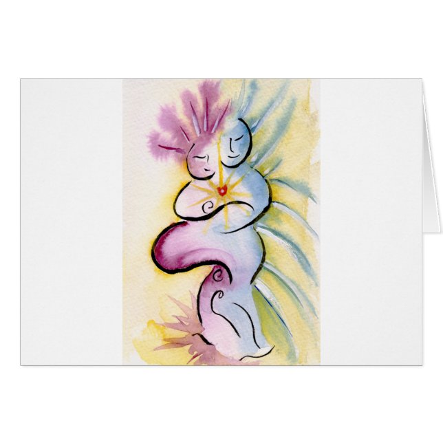 Yoga Art- Love Blossoms (Front Horizontal)