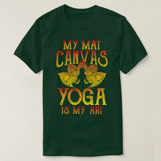 Yoga Art T-Shirt (Design Front)