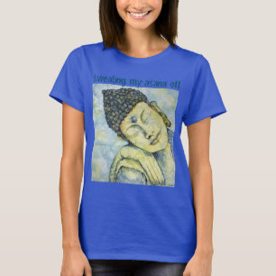 Yoga Asana Buddha Art Relaxed Muscle Tank