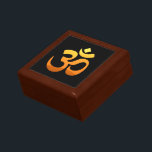 Yoga Asana Relax Fitness Om Mantra Symbol Gold Sun Gift Box<br><div class="desc">Yoga Asana Relax Fitness Om Mantra Symbol Gold Sun Meditation Yellow Orange Inspirational Elegant Sunrise Golden Oak Wooden Jewellery Keepsake Box.</div>