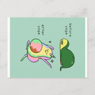 Yoga avocado holiday gift