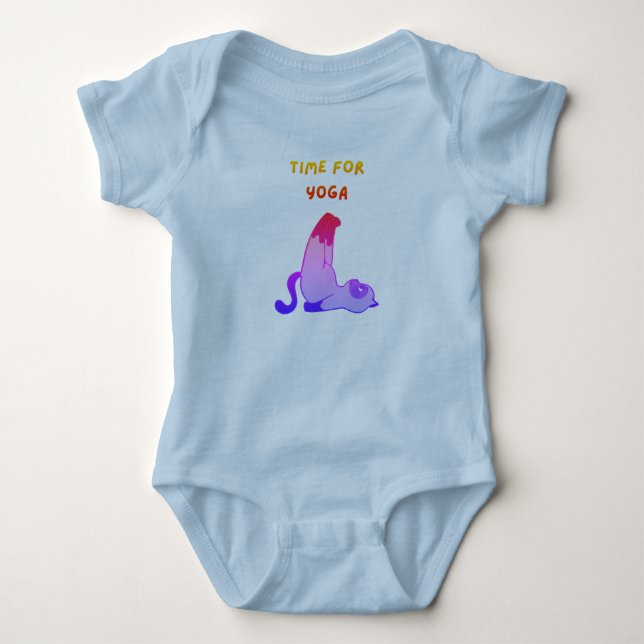 yoga baby bodysuit (Front)