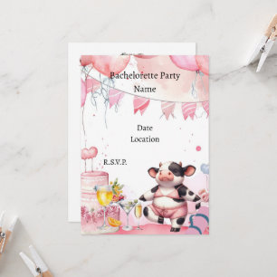 Yoga Bachelorette Party Invitation