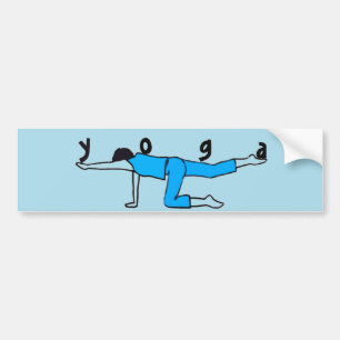 Yoga Balance - Yoga Bumper Stickers