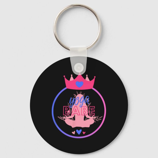 Yoga Be _1  Key Ring (Front)