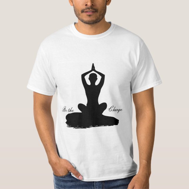 Yoga Be the Change T-Shirt (Front)