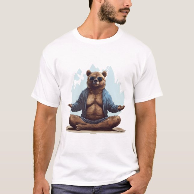 Yoga bear T-Shirt (Front)