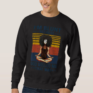 Yoga Black Girl Sweatshirt