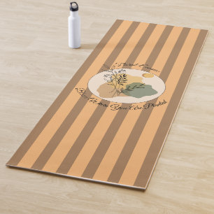 Yoga Bloom Where You Are Planted Floral Essence Mat