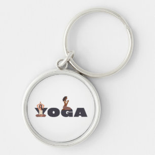 Yoga Boho Key Ring