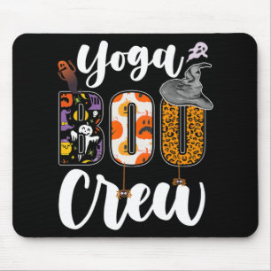 Yoga Boo Crew Halloween Matching Yogi Mouse Mat