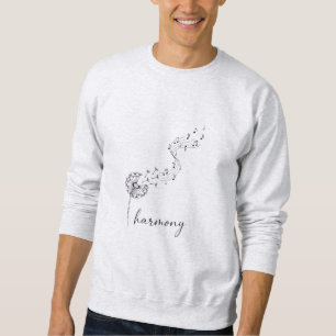 Yoga Breathe Sweatshirt,Musical Gift Sweatshirt