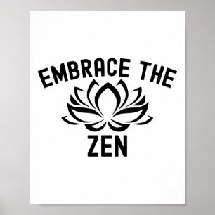 Yoga Buddhism Zen Spiritual Yoga Meditation  Poster