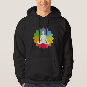 Yoga Bulkbuy Stickers Hoodie