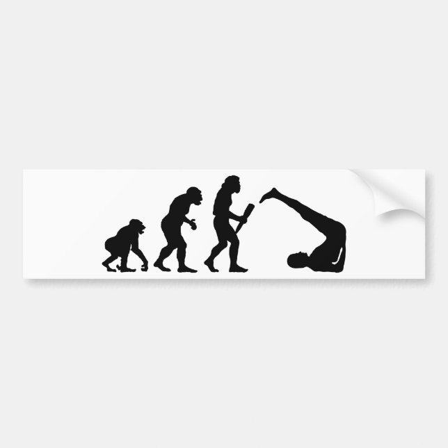Yoga Bumper Sticker (Front)